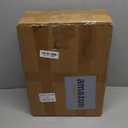 Beige Round Faux Fur Ottoman Pouf - 20x15 Inch Storage Foot Stool Cushion for Living Room & Bedroom Decor