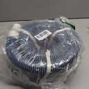Pool Vacuum Hose With Swivel Cuff 1-1/2" Diameter 18FT Flexible Heavy Duty Pool Vacuum Cleaning Hose Perfect for Above&In Ground Swimming Pool