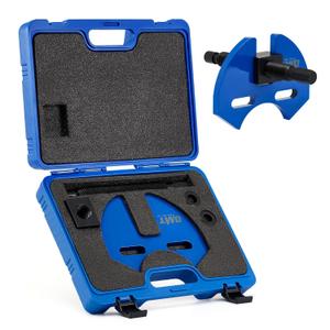 Orion Motor Tech Wheel Hub Removal Tool Kit, Wheel Bearing Hub Remover Tool Set Compatible with 5 6 8 Lug Hub Assemblies on Cars and Trucks, Wheel Hub Buster Puller with Carrying Case (Blue)
