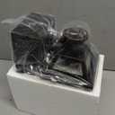 Porch Lights with GFCI Outlet, Dusk to Dawn Outdoor Lights with Outlet, 3 Lighting Modes Exterior Light Fixture Waterproof, Outside Lights for House Front Door Patio Garage (1 Pack Black (With Outlet))