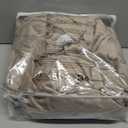 H.VERSAILTEX Rich Stretch 2 Piece Chair Cover Chair Slipcover Sofa Cover Furniture Protector Couch Soft with Elastic Bottom Chair Couch Cover with Arms Width Up to 49 Inch(Chair, Taupe)