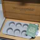 Caraway Nonstick Ceramic 6 Cup Muffin Pan  Non-Toxic, PTFE & PFOA Free  Oven Safe  Aluminized Steel Core  Small Muffin Pan for Baking Cupcakes, Muffins & More - Gray