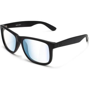 MAXJULI XXL Blue Light Blocking Glasses for Big Heads Men,Computer Reading/Gaming/TV/Phones Glasses for Women Men (Clear) 8806XXL