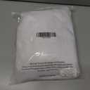 White Tulle Table Skirt for Rectangle Tables 6FT Table Skirting 2 Layer Birthday Party Tutu Table Cloth for Baby Shower Party Supplies (L6(ft)* H30in, White + Led Light)