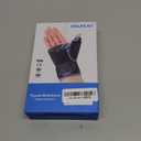 VELPEAU Carpal Tunnel Wrist Brace with Thumb Stabilizer Night Support, Completely Stabilizes Wrist Thumb Joint, Pain Relief for Tendonitis, De Quervain's Tenosynovitis, Arthritis(Short, Right Hand, S) (Small(Pack of 1))