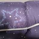 MAXYOYO Japanese Floor Mattress 4" Thick Full Size Foldable Futon Mattress, Moon Star