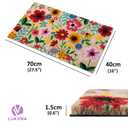 LUA VIKA Coir Door mats Outdoor - Botanic - Welcome mats for Front Door - Coir Doormat Outdoor Entrance - 16''x27.5''