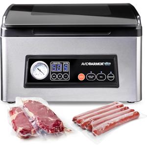 Avid Armor Ultra Series USV32: Premium Chamber Vacuum Sealer Machine High-Performance Vacuum Chamber Sealer for Professional and Home Use, Ideal Commercial Vacuum Sealer Machine for Food Preservation