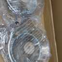 24 Pcs Pots and Pans Set, Non Stick Ceramic Cookware Set with 3 Stockpots, Healthy Non-Toxic, Large Capacity, Induction Compatible, PFAS/PTFE/PFOA Free, Cream White