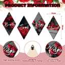 Jetec 4 Pcs Bathroom Decor Wall Art Relax Soak Unwind Breathe Wooden Sign Hanging Bathroom Decor for Bedroom Living Room Office Farmhouse Decorations(Rose)