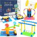 STEM Science Kits for Kids Age 8-12, Boys Activities Robot Building Kit 6-8 Girls Engineering Projects STEM Toys Learning Educational Science Game Experiment Gifts for 6 7 8 9 10 11 Year Old Activity