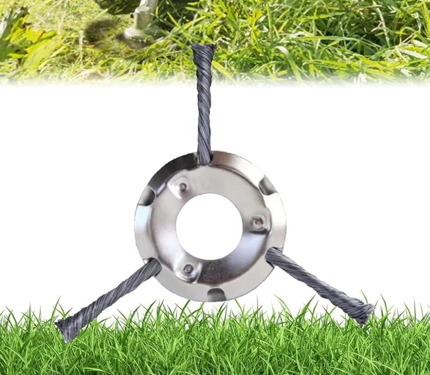 11PCS Trimmer Head & Blade Adapter Maintenance Kit, Brush Cutter Blade Adapter Set,with 9 Inch Steel Wire Grass Trimmer Head,Easy Installation Garden Tool Accessories