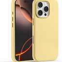 MOFT Snap Case MOVAS for iPhone 16 Pro Case, Compatible with Magnetic, Magnetic Premium Vegan Leather Phone Case with Smooth Feeling, Enduring Color Minimalist 6.3 inch Protective Case, Panna Cotta