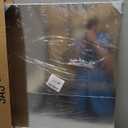 UoeRing 1 Extra Large Silver Gift Box 20x16x7 inch Luxury Gift Box for Presents with Magnetic Closure Lid Collapsible,Birthday,Christmas,Contains Card, Ribbon,Tissue Paper,Shredded Paper Filler