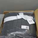 UGG Full/Queen Comforter Set with 2 Pillow Shams, Lightweight Down Alternative Blanket, Reversible Cozy Warm All Season Washable, Hypoallergenic Bedding Set, Charcoal Grey (Leonora)