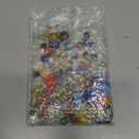Random Assorted Glass Beads (80 PCS) for Jewelry Making, Mixed Shapes & Colors Lampwork Loose Beads for Most Major Charm Bracelets