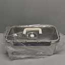 QTLCOHD Bread Box with Lid for Kitchen Counter, Stainless Steel Airtight Loaf Bread Storage ContainerTime Recording Bread Keeper for Homemade Bread, Toast, Bagel, Donut and Cookies