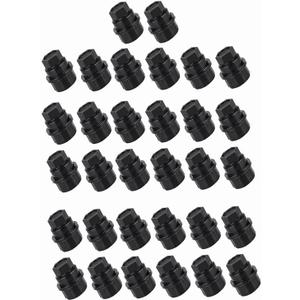 32 PCS Wheel Lug Nut Covers Cap for Chevy GMC 1500 2500 K1500 15646250 Replace# 611607 Thread M27-2.0 Hex Size 22mm Length 40mm Full Size (Short)