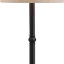 KDG Portables Cordless Table Lamp, Fabric Shade Desk Lamp, 5000mAh Rechargeable Battery Powered Lighting, Dimmable Light for Dining Room, Bedroom, Bedside, Bar, Night Light, Camping, Balcony (Black)