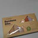 KeaBabies 8-Pack Organic Baby Bandana Bibs for Boys, Girls - Super Absorbent Triangle Baby Bibs for Drooling and Teething Infant, 100% Cotton Extra Soft for Newborn, Infant 0-36 Months (Terracotta)