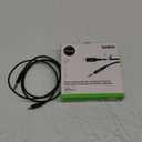 Belkin AV10172bt03-BLK 3.5mm Audio Cable With Lightning Connector, Black, Smartphone