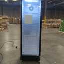 8.5 Cu.Ft Commercial Refrigerators, Display Fridge with Double-Tempered Glass Door, Outdoor Beverage Refrigerator with Locking, Key & LED, Beverage Cooler for Bar, Office, Restaurant