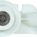 2 x 385311641 RV Toilet Water Valve Kit Compatible with Sealand Dometic 300, 301, 310, 311, 320, 321 Pedal Flush Toilets Camper Trailer RV Toilet, Includes FastenersSieve&Hose Clamp(1 Pack)