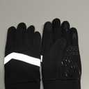 DARCHEN Kids Winter Gloves Black Cycling Gloves Running Water Repellent Touchscreen Warm Fleece Anti-slip for Boys Girls Age 4-12 Years Old Cycling Football Gloves