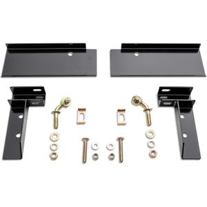 RealTruck BACKRACK Hardware Kit for use w/Standard Bed, Black, No Drill | 30221 | Fits 2017-2022 Ford F-250/F-350