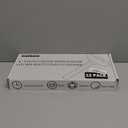 12 Pack 2" Nylon Garage Door Rollers, 4" Nylon Layer Stem, Quiet/Smooth Garage Door Wheels Replacement, Double Seal 6200-2RS Bearings