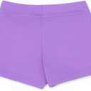 Capezio Girls' Boy Cut Low Rise Short (Purple)