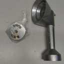 Gas ONE Propane High Pressure Cast-Iron Round Burner Head with Brass Fitting Orifice