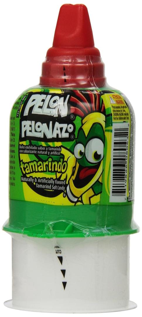 PELONAZO Candy, Tamarind Push-Pops, 14.1 Ounce (Pack of 4) (Best By: 08/2026)