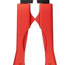 Battery Cable Wire Lug Crimping Tool for AWG 8-1/0 Copper Lugs, Heavy Duty Battery Terminal Crimper, Electrical Lug Crimper, AWG Standard, Red