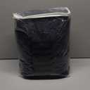 H.VERSAILTEX Modern Velvet Plush 4 Piece High Stretch Sofa Slipcover Sofa Cover Furniture Protector Form Fit Luxury Thick Velvet Sofa Cover for 3 Cushion Couch Width Up to 90 Inch (Sofa, Black)