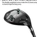 MAZEL Rescue Hybrid Golf Clubs for Men - 5 Hybrid for Right-Handed Golfers, Regular/Stiff Flex Graphite Shafts (Graphite(Black, Z35 II), 5 Hybrid, Stiff, Right)