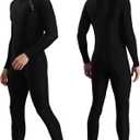 OMGear Dive Skin for Women Men Snorkel Suit Full Body Swimsuit Quick Dry Thin Diving Suit UV Protection Rash Guard Long Sleeve Swimwear Swimming Kayaking Snorkeling Gear (Small)