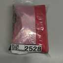 N&Y HOME Fabric Shower Curtain or Liner with Magnets - Hotel Quality Red Shower Curtain for Bathroom, Machine Washable, Water Repellent - Red, 72x72