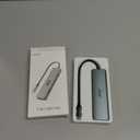 Acer USB C Hub, 7 in 1 Multi-Port Adapter for Laptop, 4K, HDMI Splitter with 2 USB A 3.1 & Type-C to HDMI Data Port, PD 100W Charging, SD Card Reader for Computer, Desktop, Space Grey