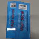 2 x VODOE Earning Your Body is a Process Wall Decals Motivational Gym Quotes Wall Stickers Inspirational Yoga Exercise Sports Positive Fitness Garage Art Vinyl Wall Decor 25"X7"