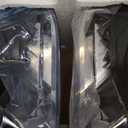 Headlight Assembly for 2009 2010 2011 2012 2013 2014 Ford F150 Pickup Headlamp Left and Right Sides Chrome housing(Bulb Not Included)W/O Bulbs