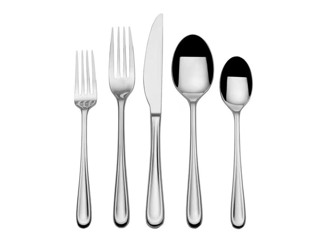 Olivia 19-Piece Flatware Set, Service for 4, Stainless Steel 