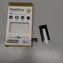 FileNest 4-in-1 USB Flash Drive for iPhone iPad, High Speed Photo Stick External Memory Storage, Thumb Drive Backup USB Memory Stick for Photos and Videos, Compatible with Android PC (Black, 256GB)