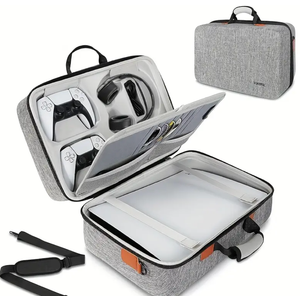 Bag for Carrying, Hard Shell Case for PS5, Travel Bag Suitable for The Playstation 5 Console And Controller, Protective Storage for * Edition, Compatible with Playstation 5