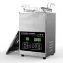 2.5L Ultrasonic Cleaner with Heater & Digital Timer 40KHz Stainless Steel Ultrasonic Jewelry Cleaner for Glasses Dentures Watches Parts Tools Carburetor & Circuit Board - CE/FCC/RoHS Certified