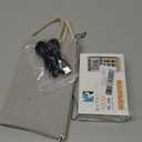 Retekess V112 AM FM Pocket Radio, Digital Radio with Earphone, Rechargeable Battery with LCD Display for Walking, Jogging, Training(Black)