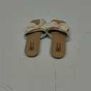 GORGLITTER Girl's Sandals Bow Knot Open Toe Summer Dressy Summer Shoes Flat Sandals Solid White 31/ 12.6