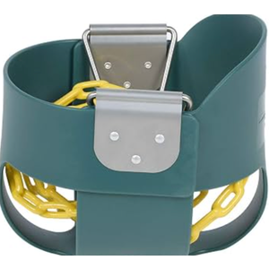 YUEYASHUX Green High Back Full Bucket Toddler Swing Seat ...