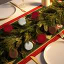 16 Pcs Velvet Brown Ornaments Set for Christmas Tree Decorations - 3.15 Inch Flocked Christmas Balls, Hanging Shatterproof Bulk Bulbs, Xmas Baubles for Wreath, Mantel, Stair Railings, Gift Packages