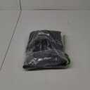 RYB HOME Short Bedroom Blackout Curtains - Small Window Treatment Set Energy Saving Thermal Insulated Drapes for Living Room/Nursery/Kitchen, 42-inch Wide x 45-inch Long, Black, 2 Panels